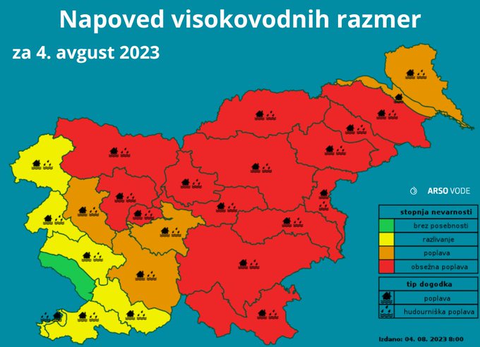 Arso Za Ve Ji Del Dr Ave Izdal Rde E Opozorilo Radio Fantasy